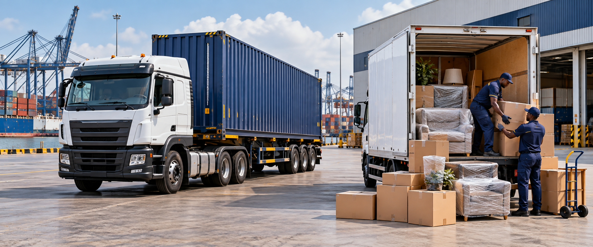 Transport de conteneur et service de déménagement KLC